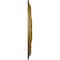Ekena Millwork Oslo Ceiling Medallion (Fits Canopies up to 7 5/8"), Hand-Painted Gold, 38 3/8"OD x 2 7/8"P CM38OSGLS - alternate 4